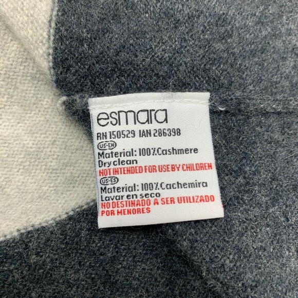 Premium Collection by Esmara Women's Sweater Small 4 6 Gray 100% Cashmere V-Neck - Picture 8 of 8